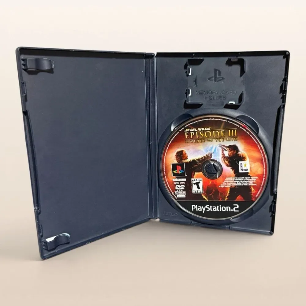 Sony PlayStation 2 (PS2) - Star Wars Episode III: Revenge of the Sith No Manual